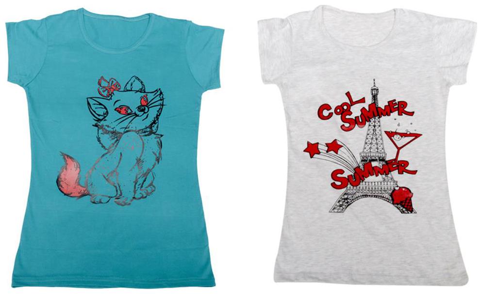 

Indiweaves Girl Cotton Solid T shirt - Grey