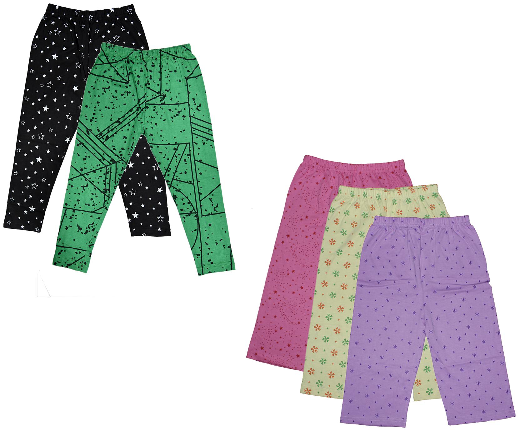 

Indiweaves Girl Cotton Printed Capri - Multi