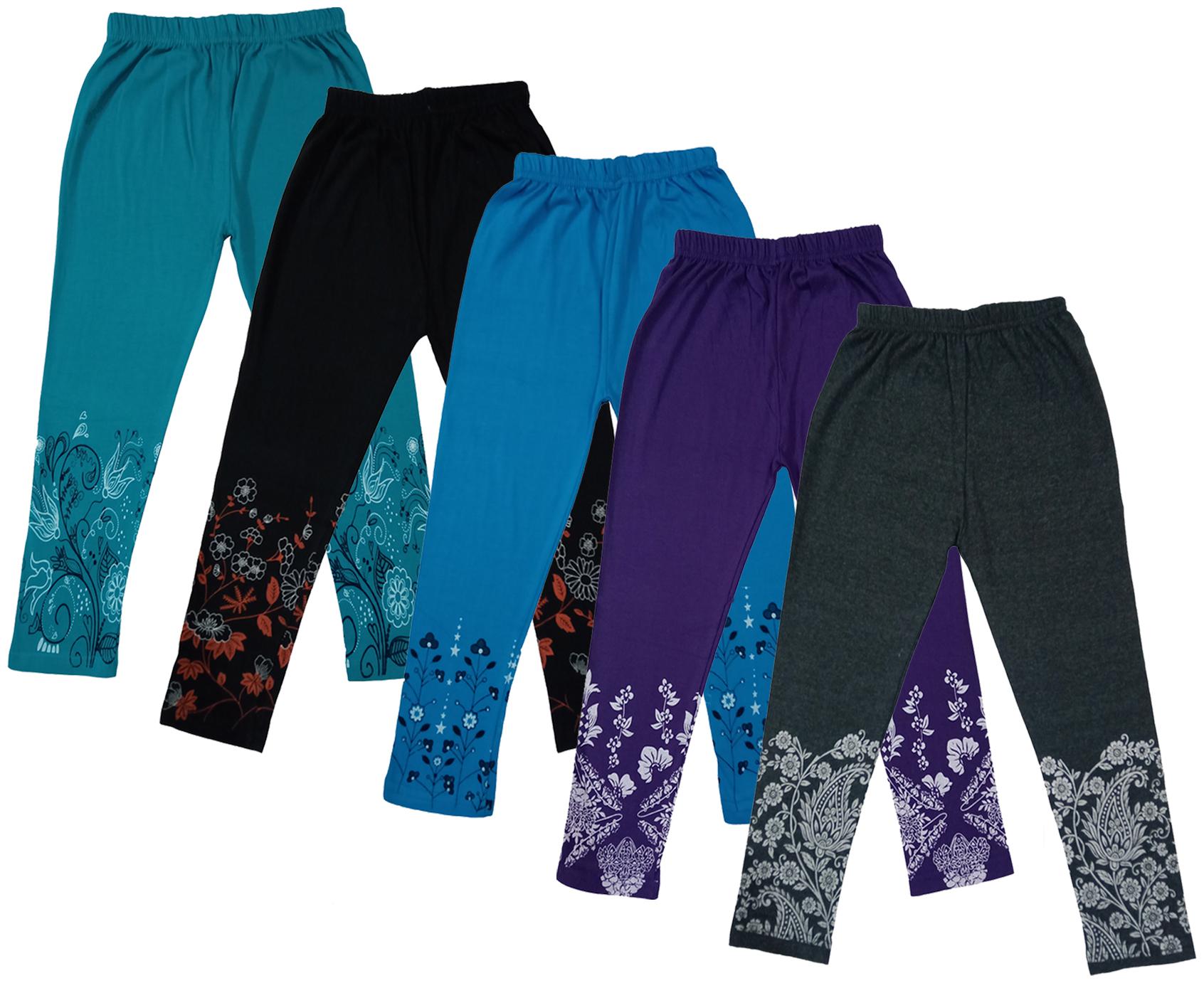 

Indiweaves Girl Cotton Printed Capri - Multi