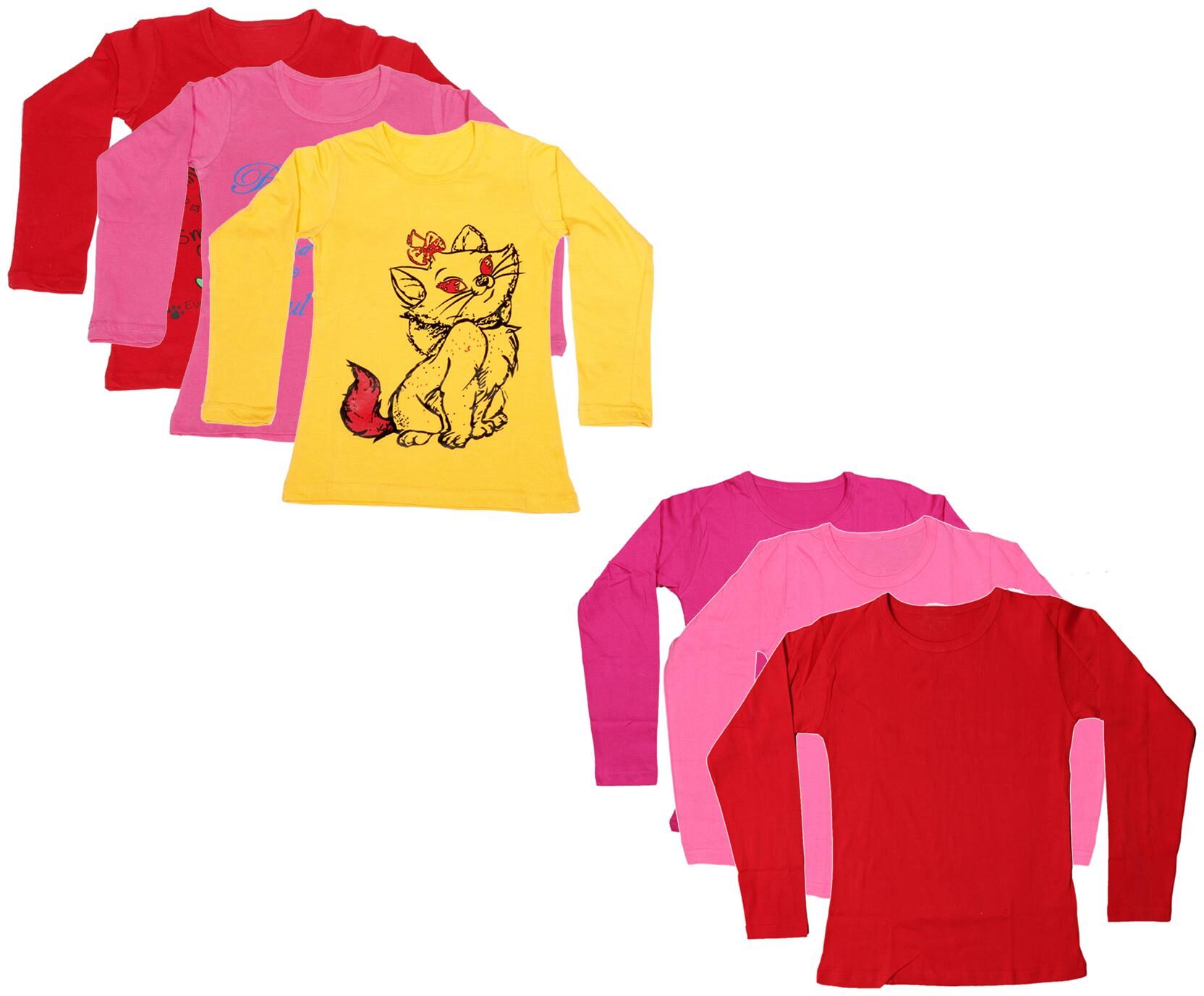 

Indiweaves Girl Cotton Printed T shirt - Multi
