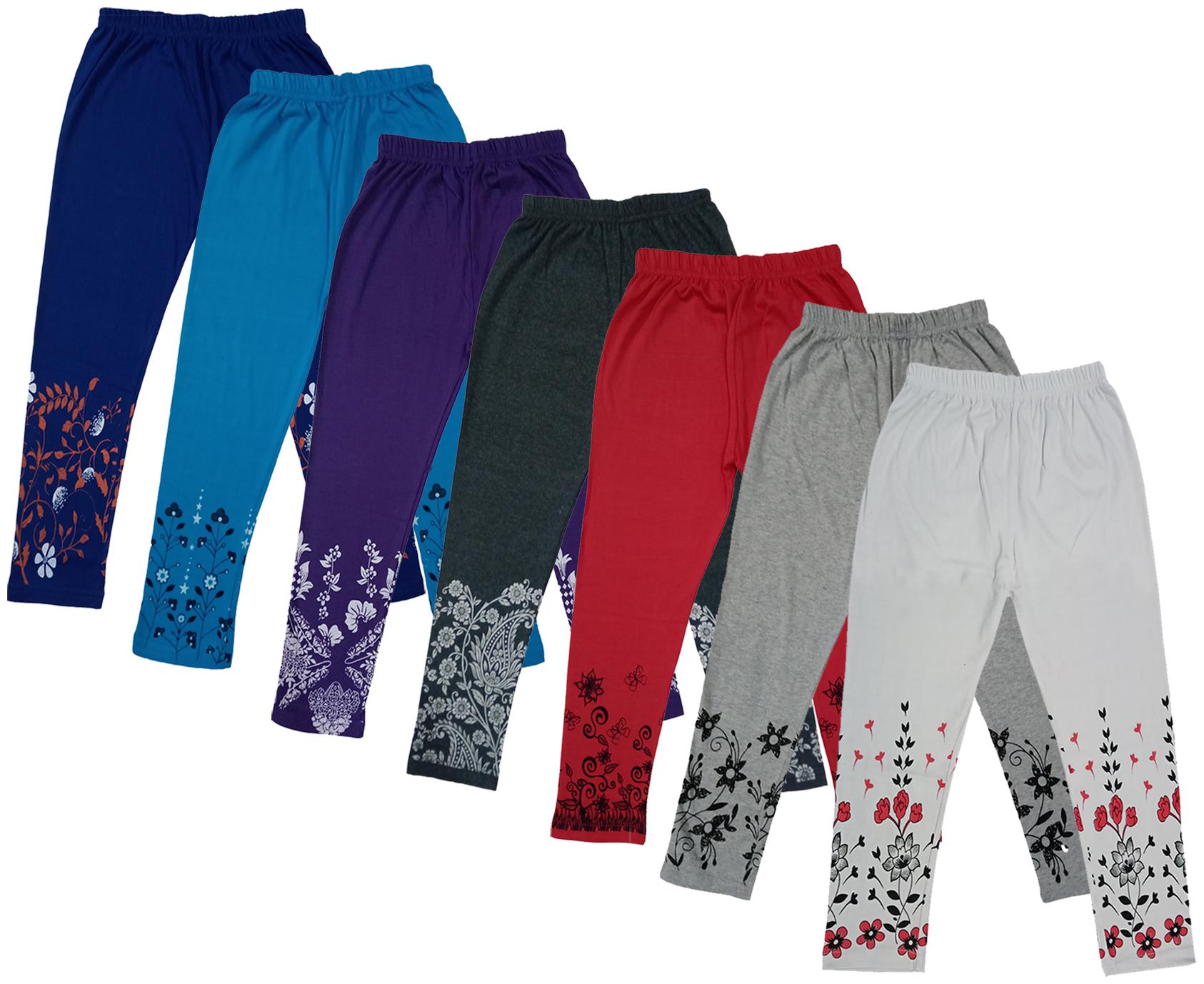 

Indiweaves Girl Cotton Printed Capri - Multi