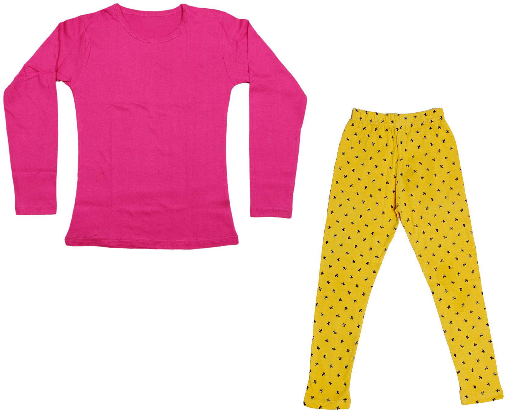 

Indiweaves Girl Cotton Solid T shirt - Multi