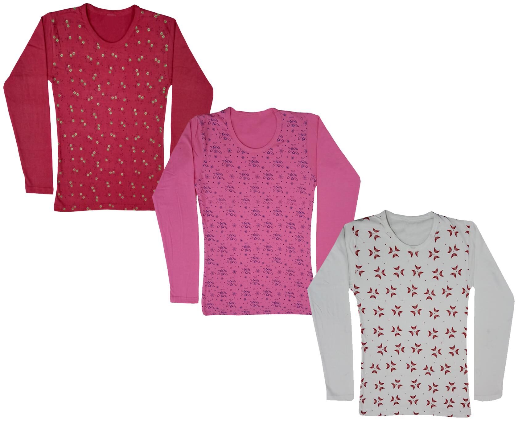 

Indiweaves Girl Cotton Printed T shirt - Multi