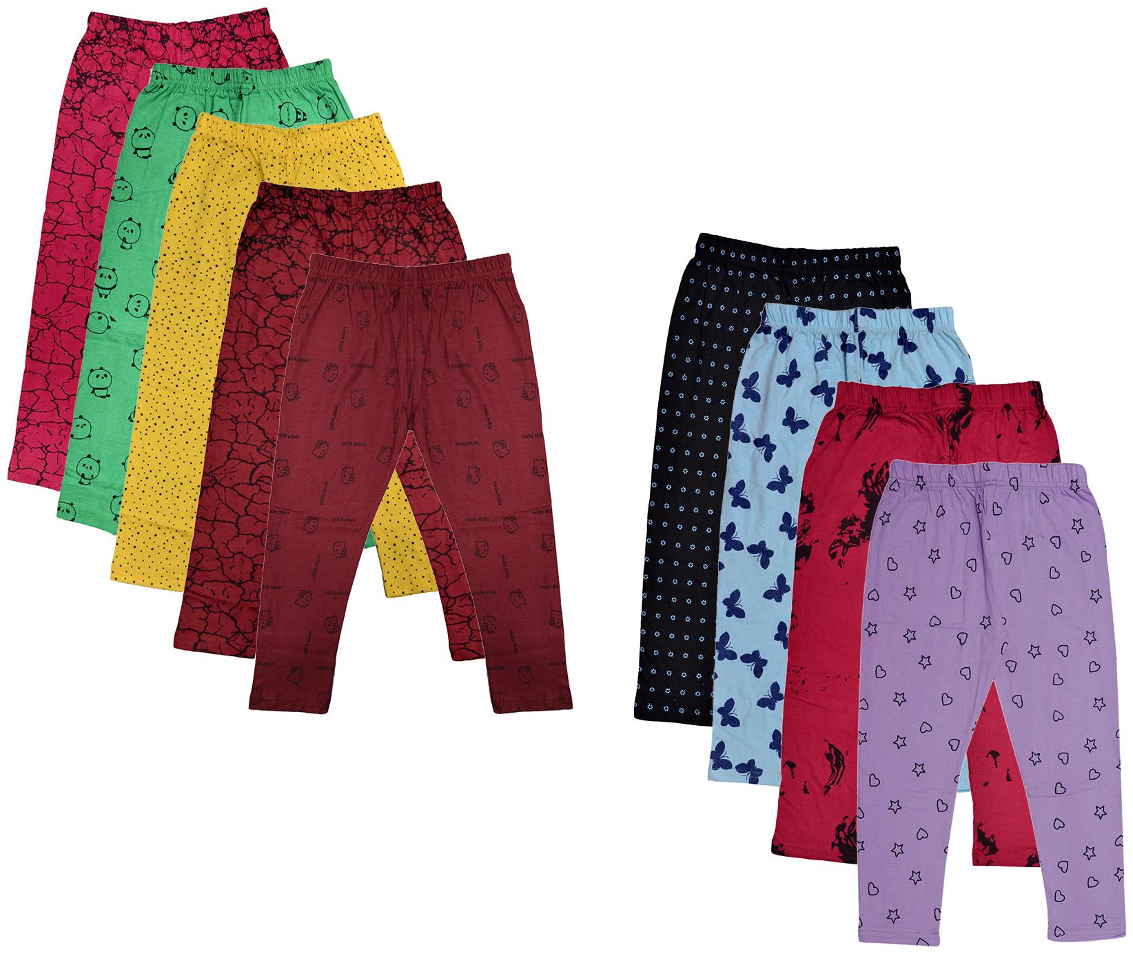 

Indiweaves Girl Cotton Printed Capri - Multi