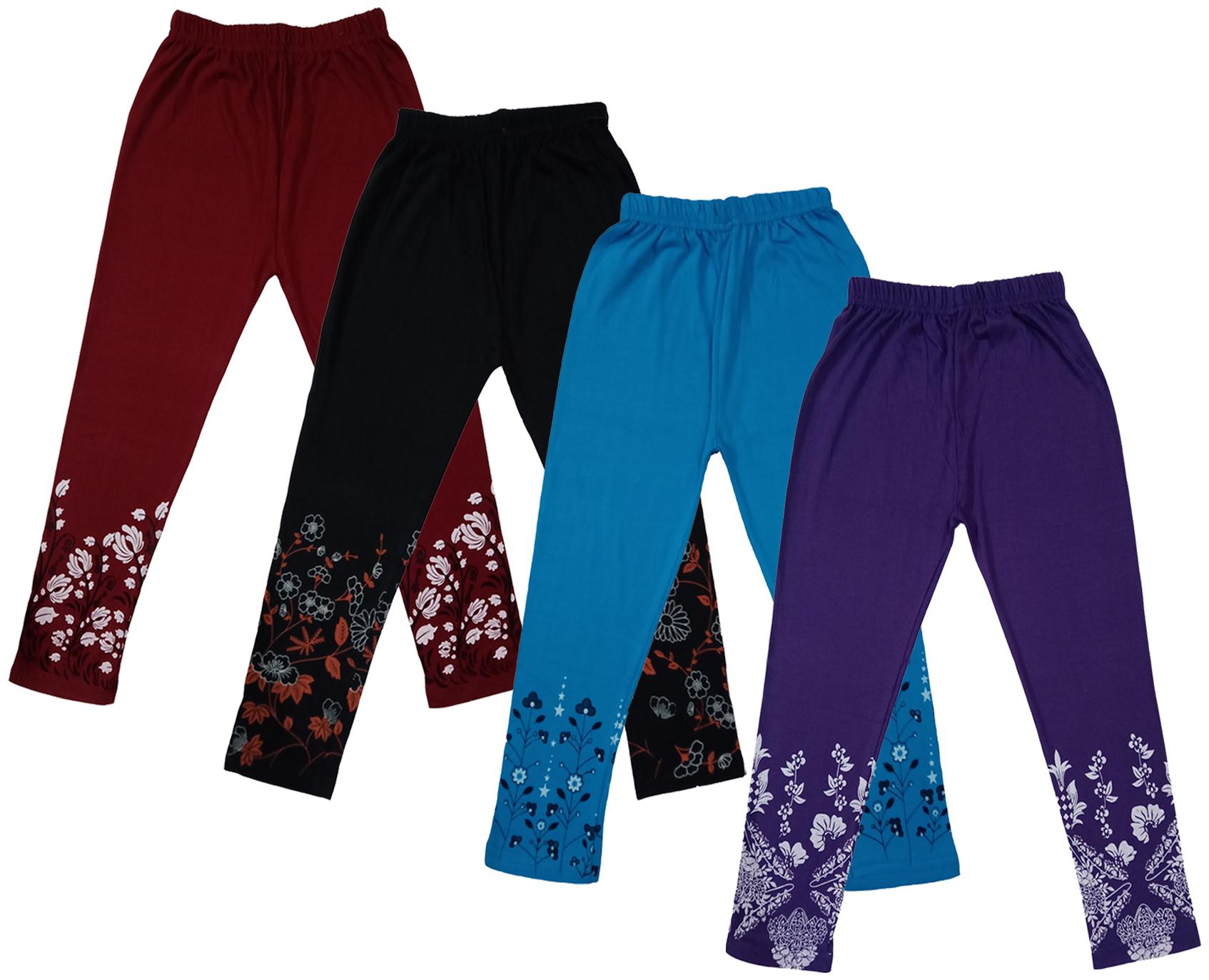 

Indiweaves Girl Cotton Printed Capri - Multi