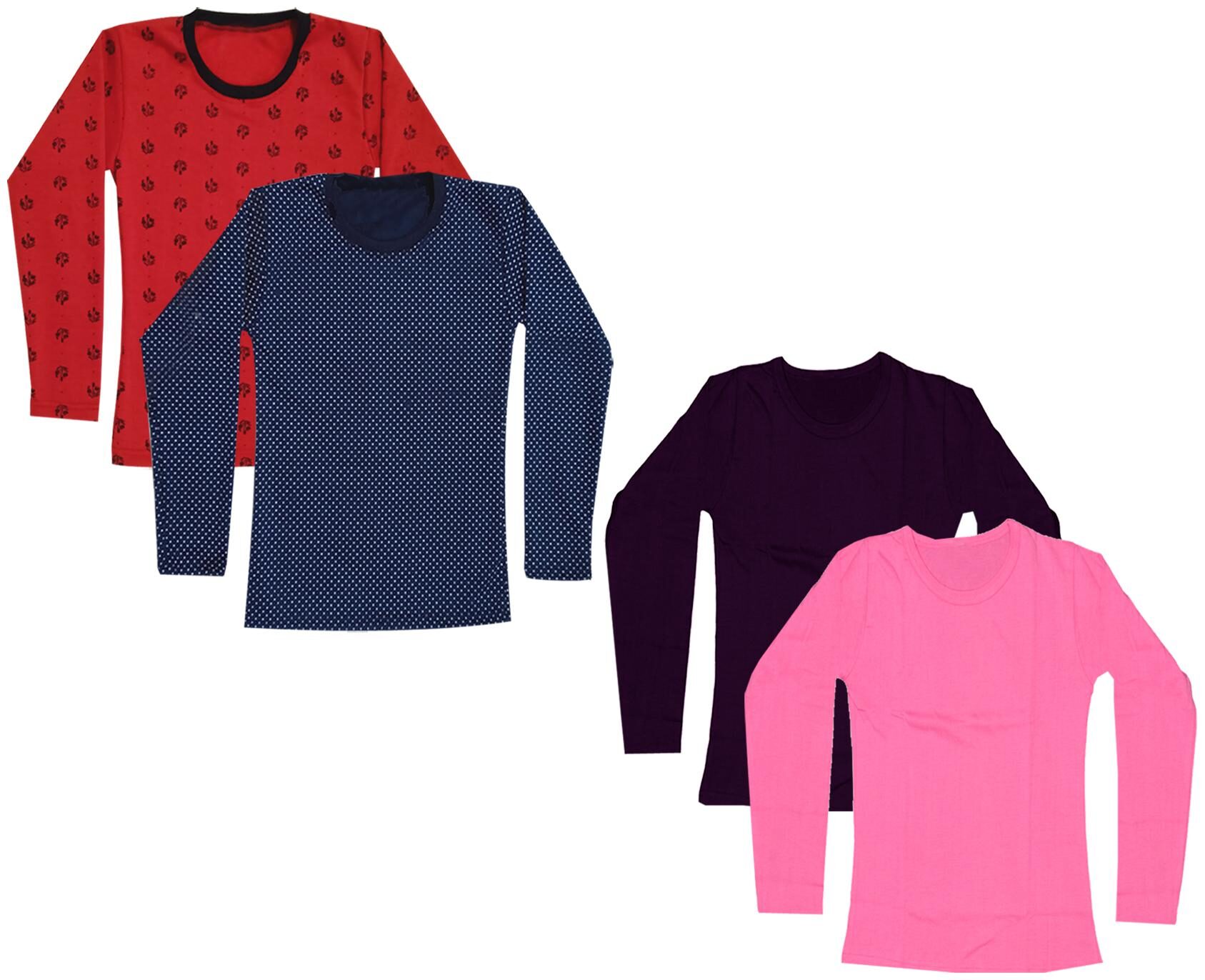 

Indiweaves Girl Cotton Printed T shirt - Multi