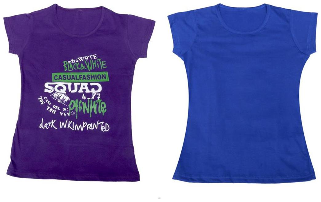 

Indiweaves Girl Cotton Solid T shirt - Grey