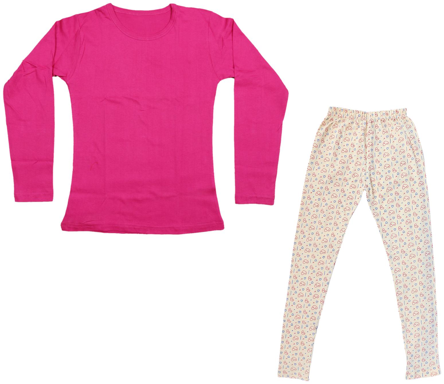 

Indiweaves Girl Cotton Solid T shirt - Multi