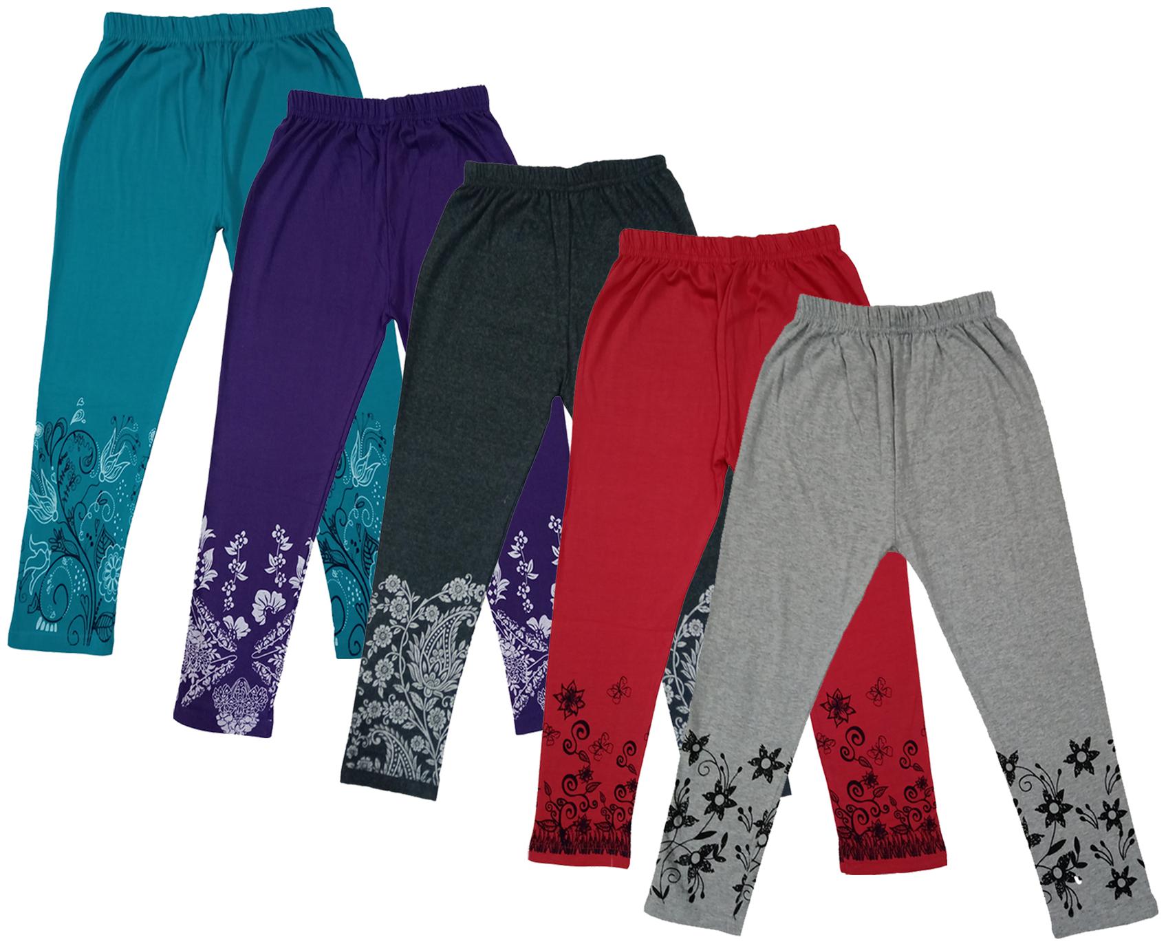 

Indiweaves Girl Cotton Printed Capri - Multi