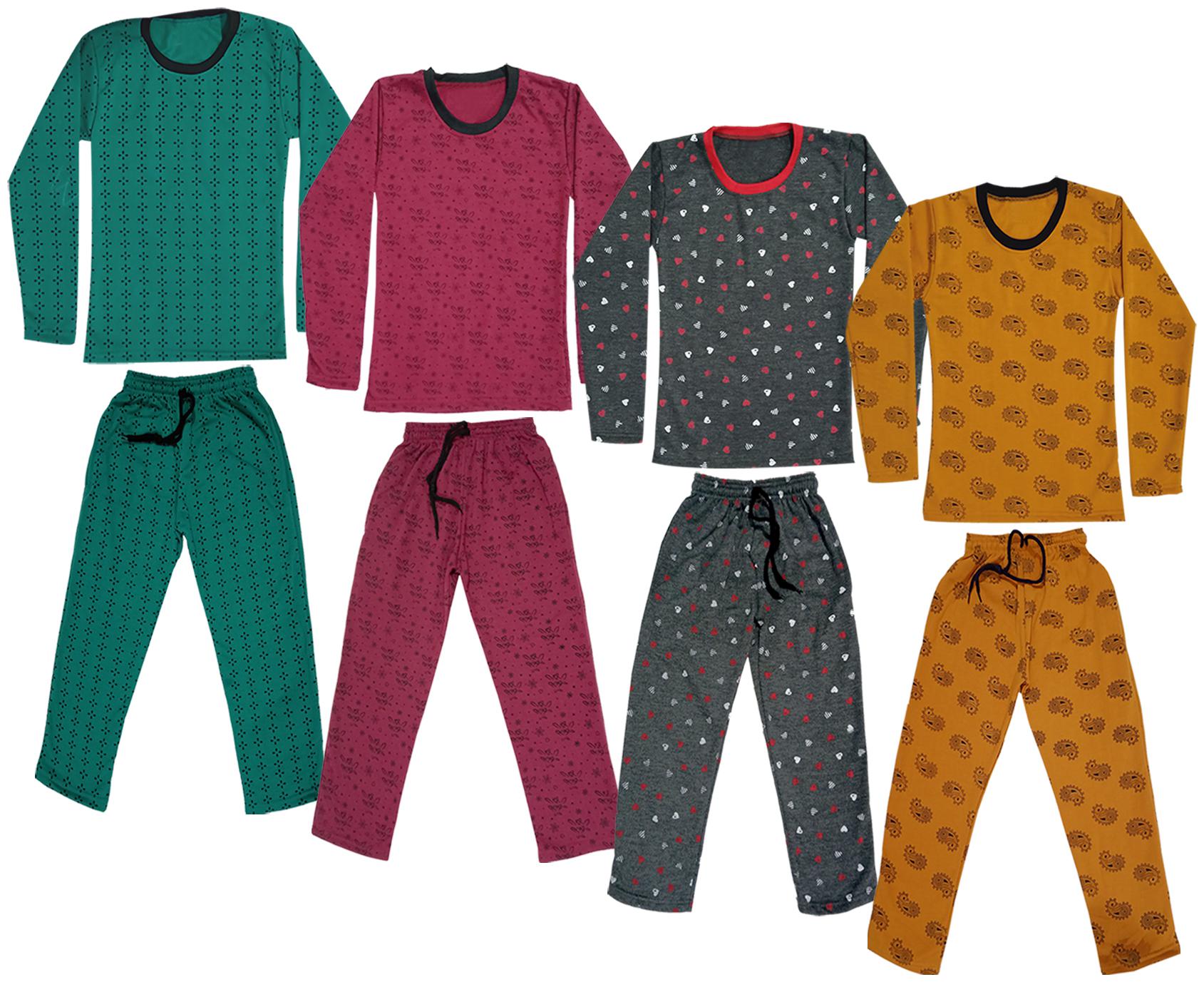 

Indiweaves Girl Wool Top Bottom Set - Multi