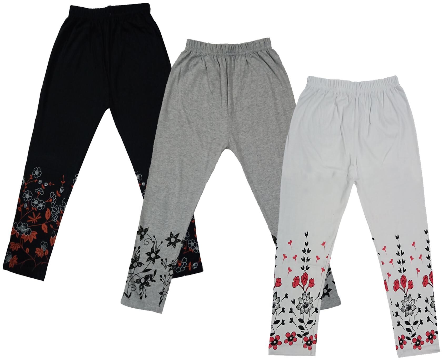 

Indiweaves Girl Cotton Printed Capri - Multi