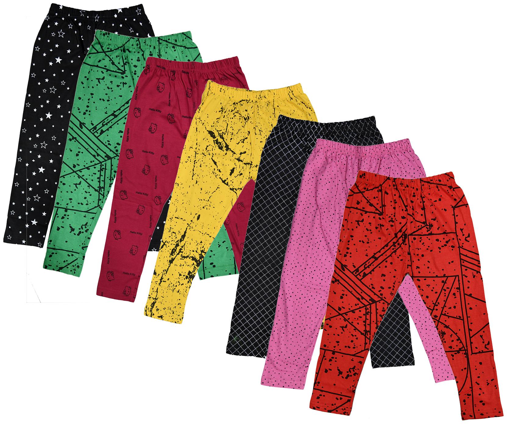 

Indiweaves Girl Cotton Printed Capri - Multi