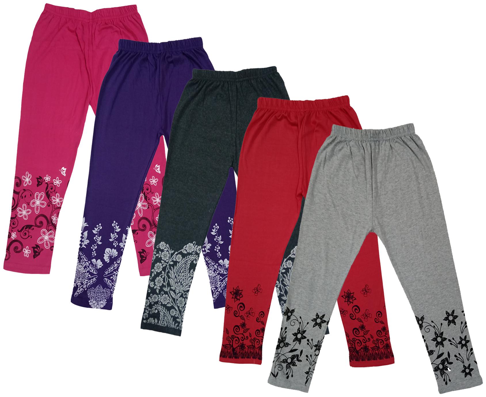 

Indiweaves Girl Cotton Printed Capri - Multi