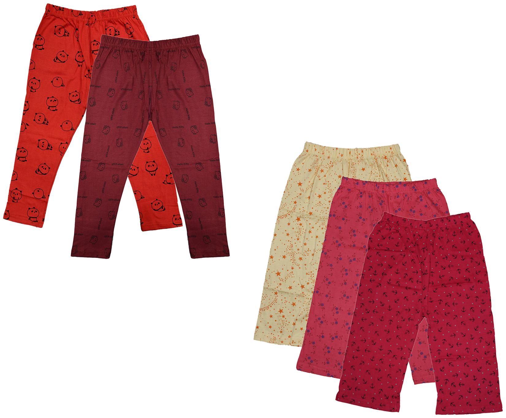 

Indiweaves Girl Cotton Printed Capri - Multi