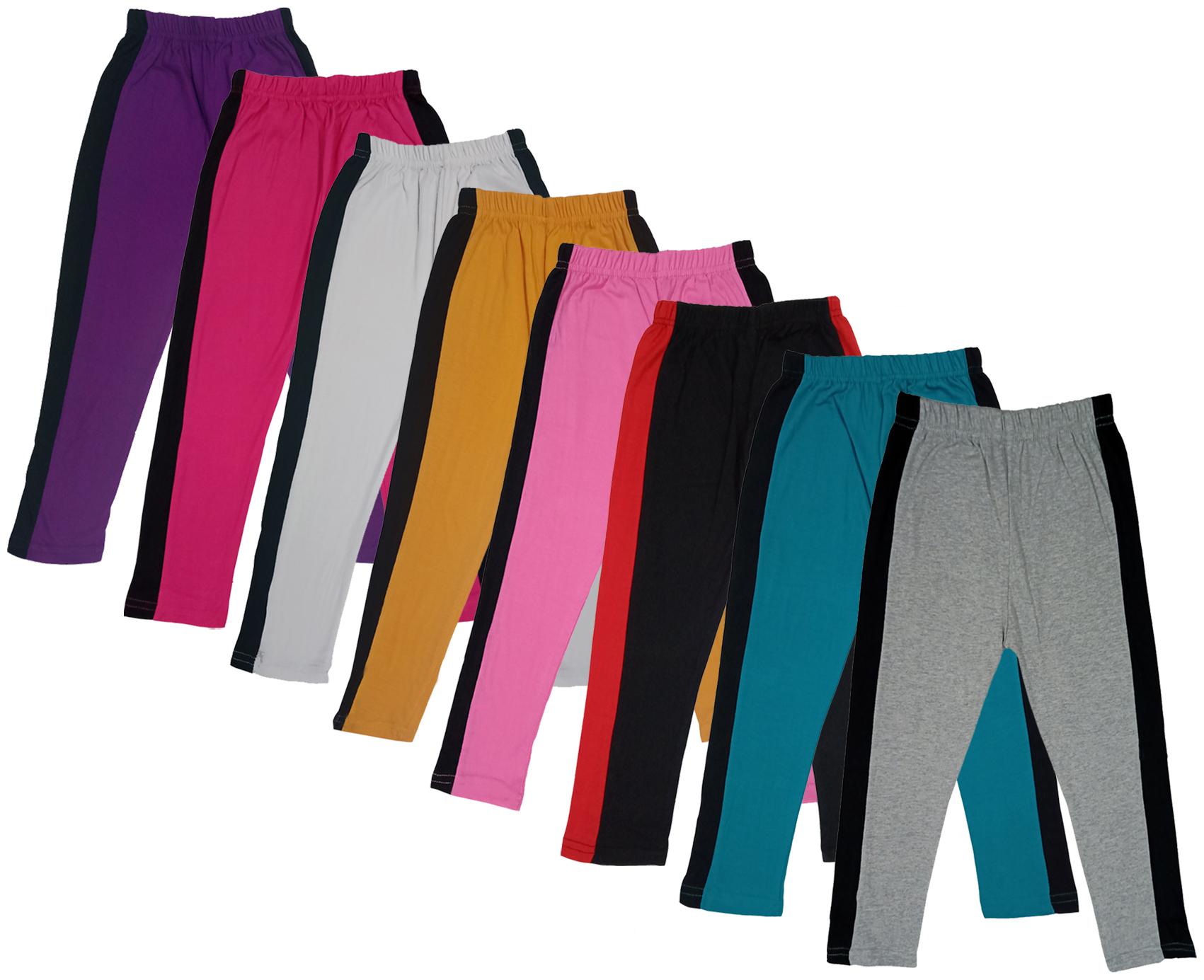 

Indiweaves Girl Cotton Solid Capri - Multi