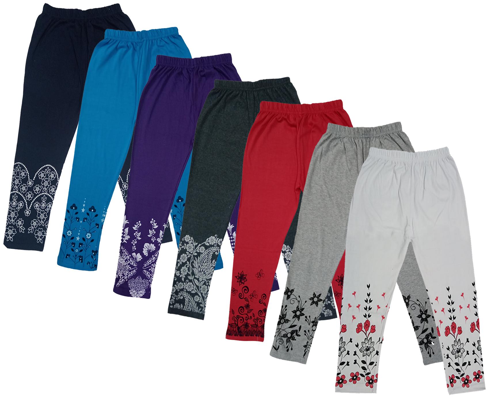 

Indiweaves Girl Cotton Printed Capri - Multi