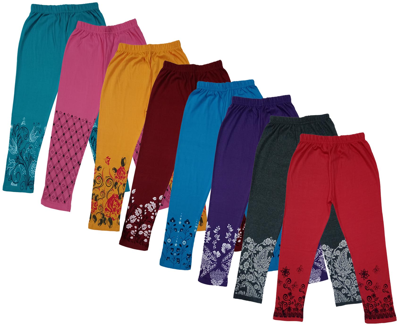 

Indiweaves Girl Cotton Printed Capri - Multi