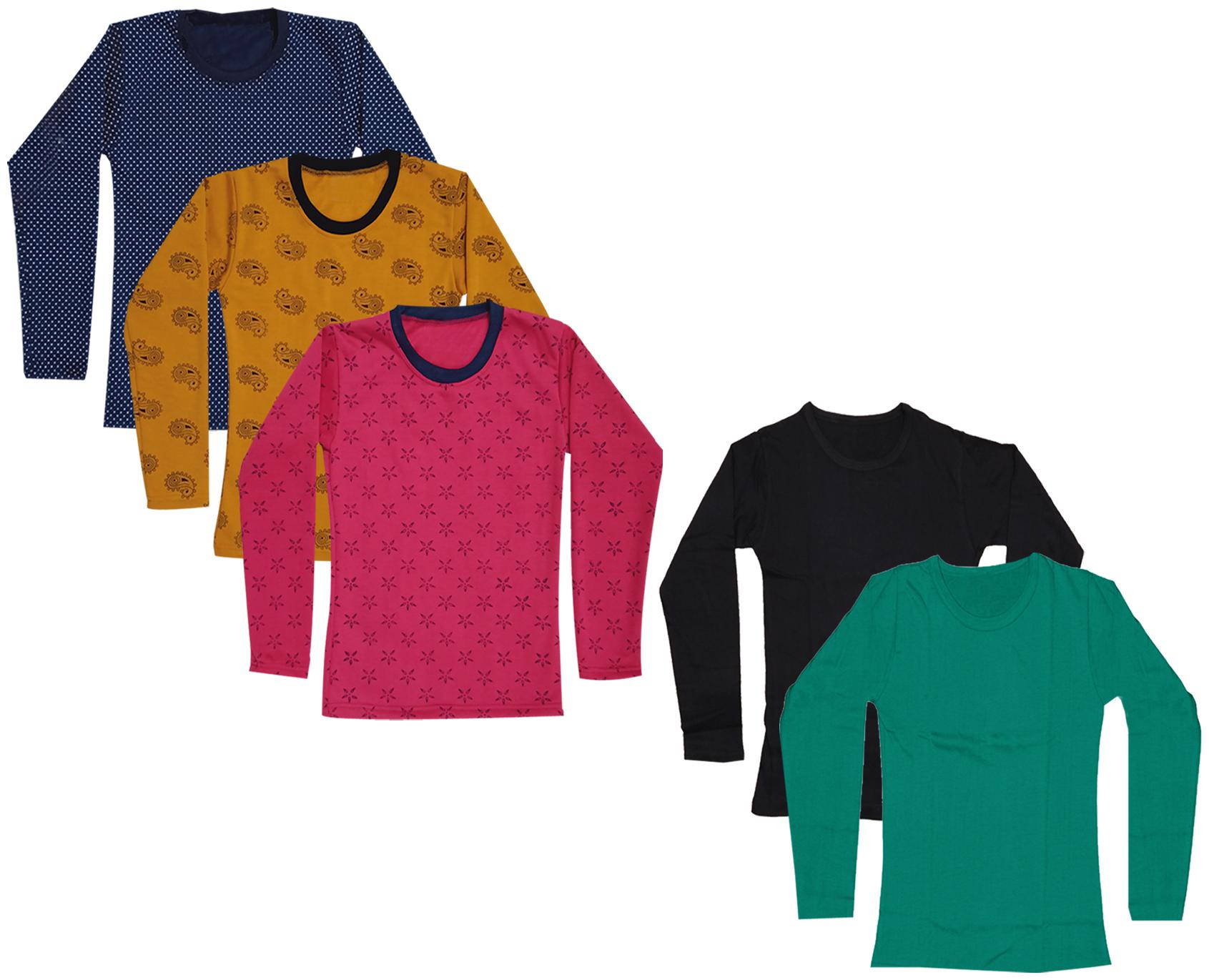 

Indiweaves Girl Cotton Printed T shirt - Multi