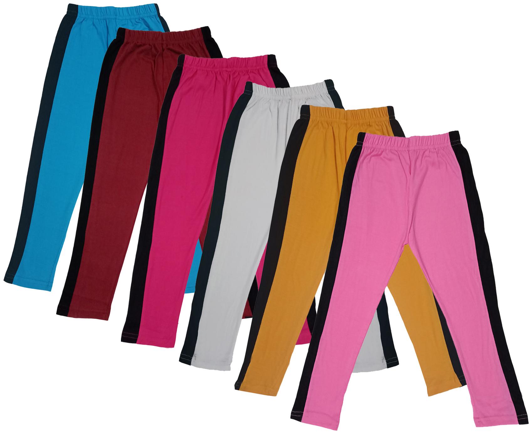 

Indiweaves Girl Cotton Solid Capri - Multi