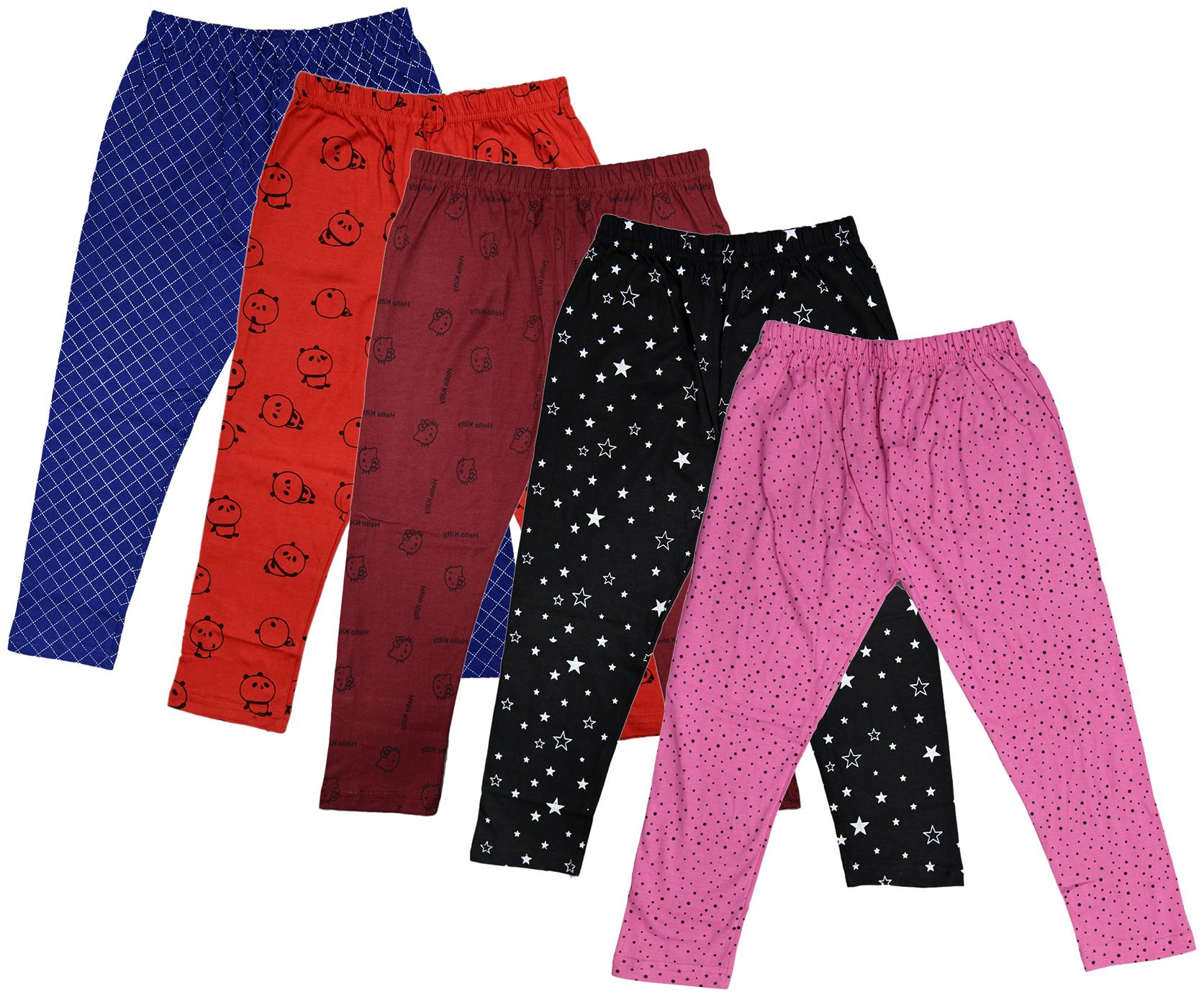 

Indiweaves Girl Cotton Printed Capri - Multi