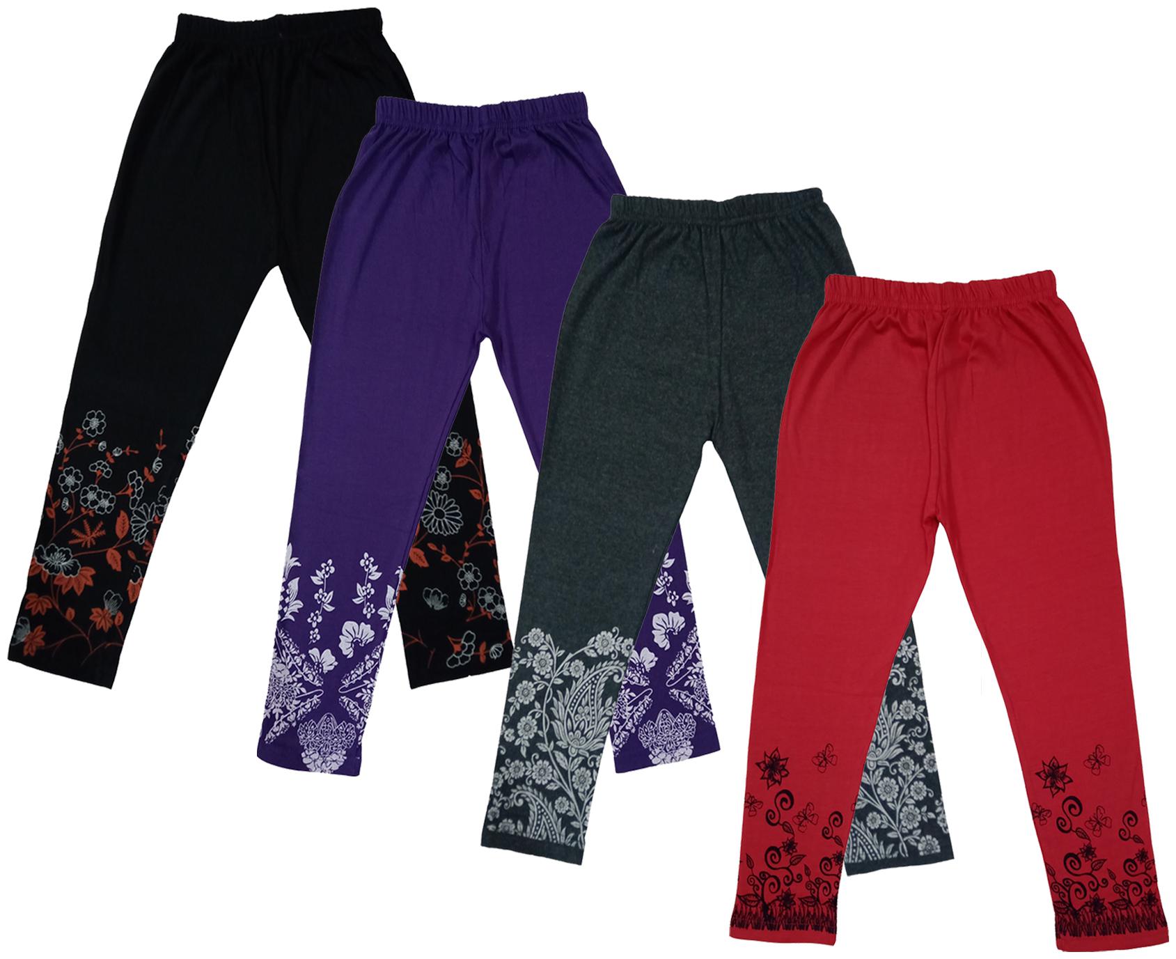

Indiweaves Girl Cotton Printed Capri - Multi