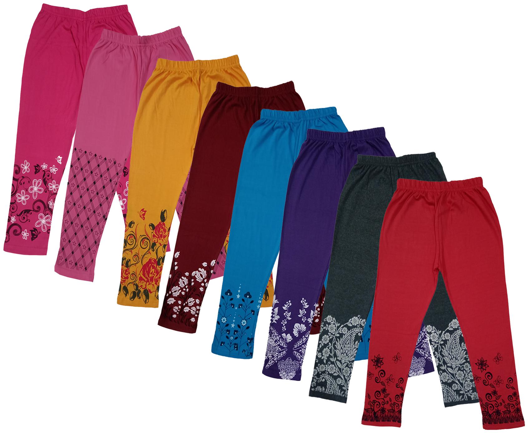 

Indiweaves Girl Cotton Printed Capri - Multi
