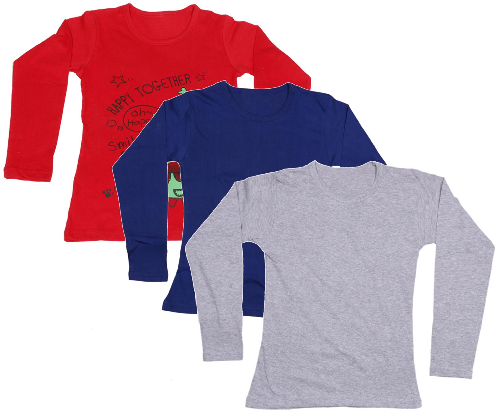 

Indiweaves Girl Cotton Printed T shirt - Multi