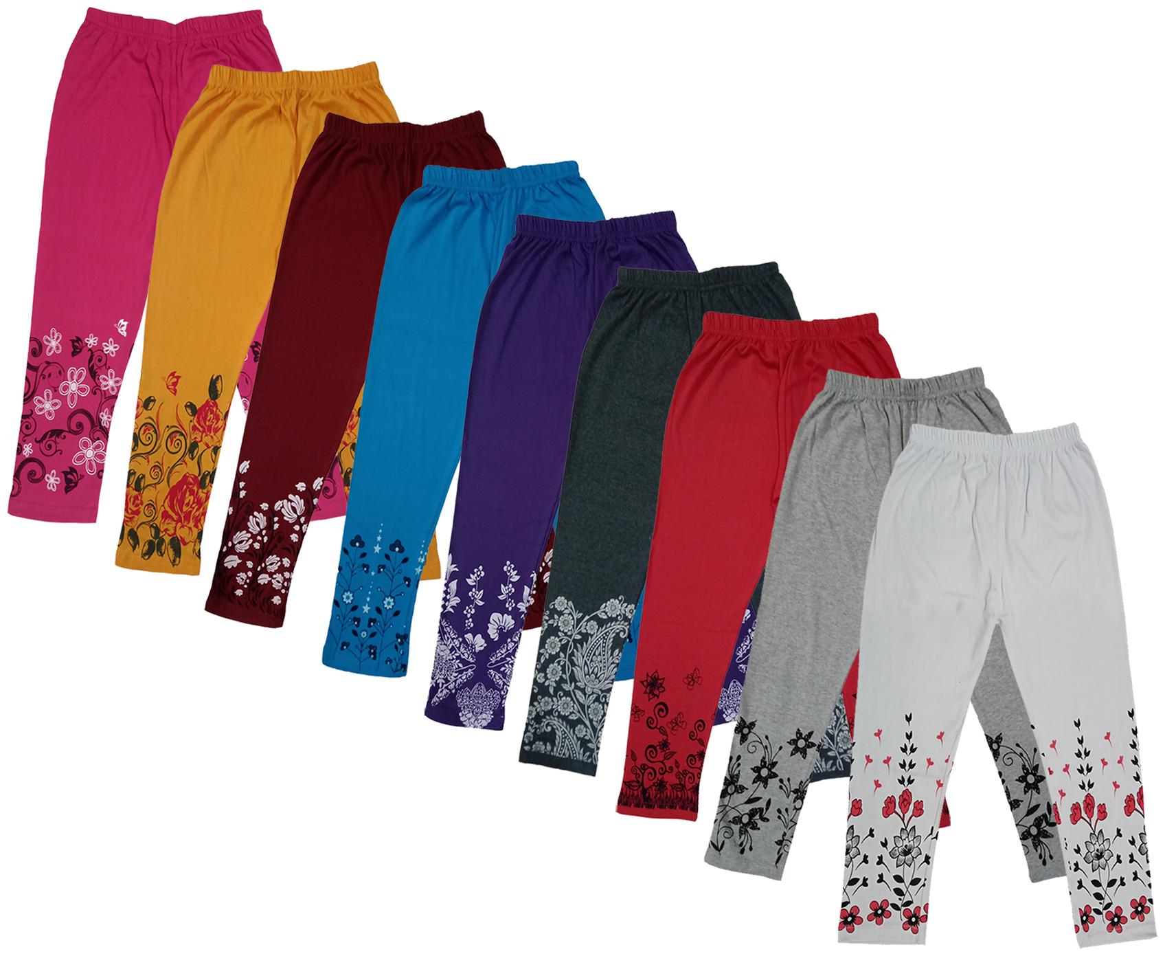 

Indiweaves Girl Cotton Printed Capri - Multi
