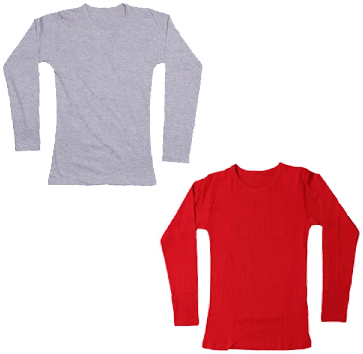 

Indiweaves Girl Cotton Solid T shirt - Red