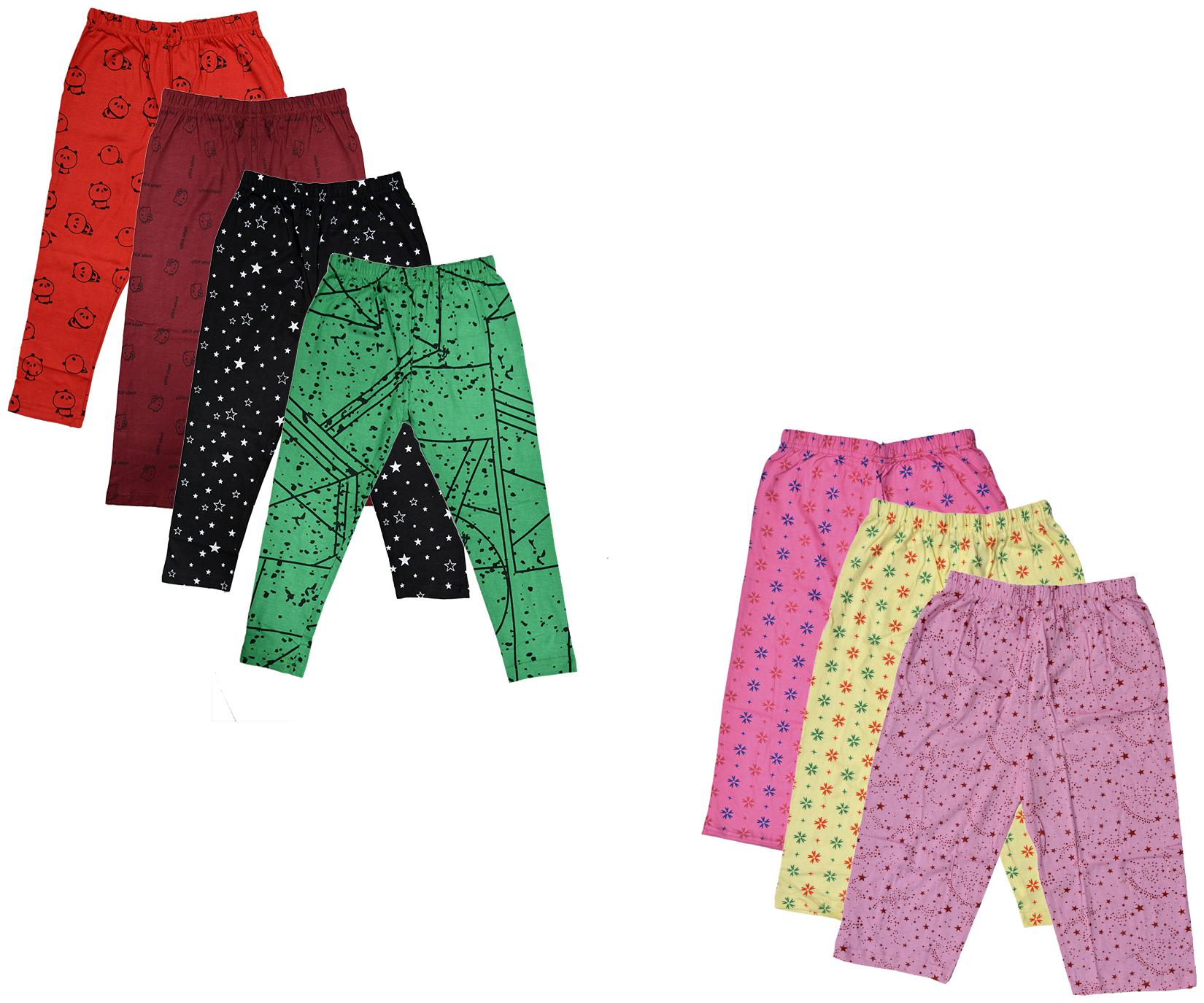 

Indiweaves Girl Cotton Printed Capri - Multi