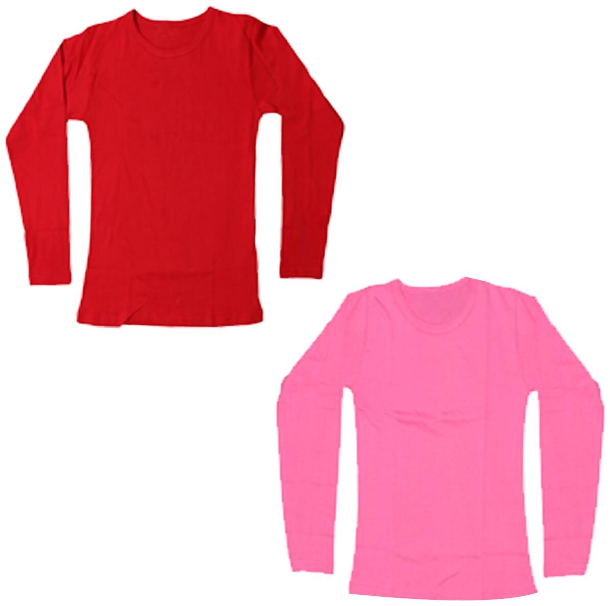 

Indiweaves Girl Cotton Solid T shirt - Pink