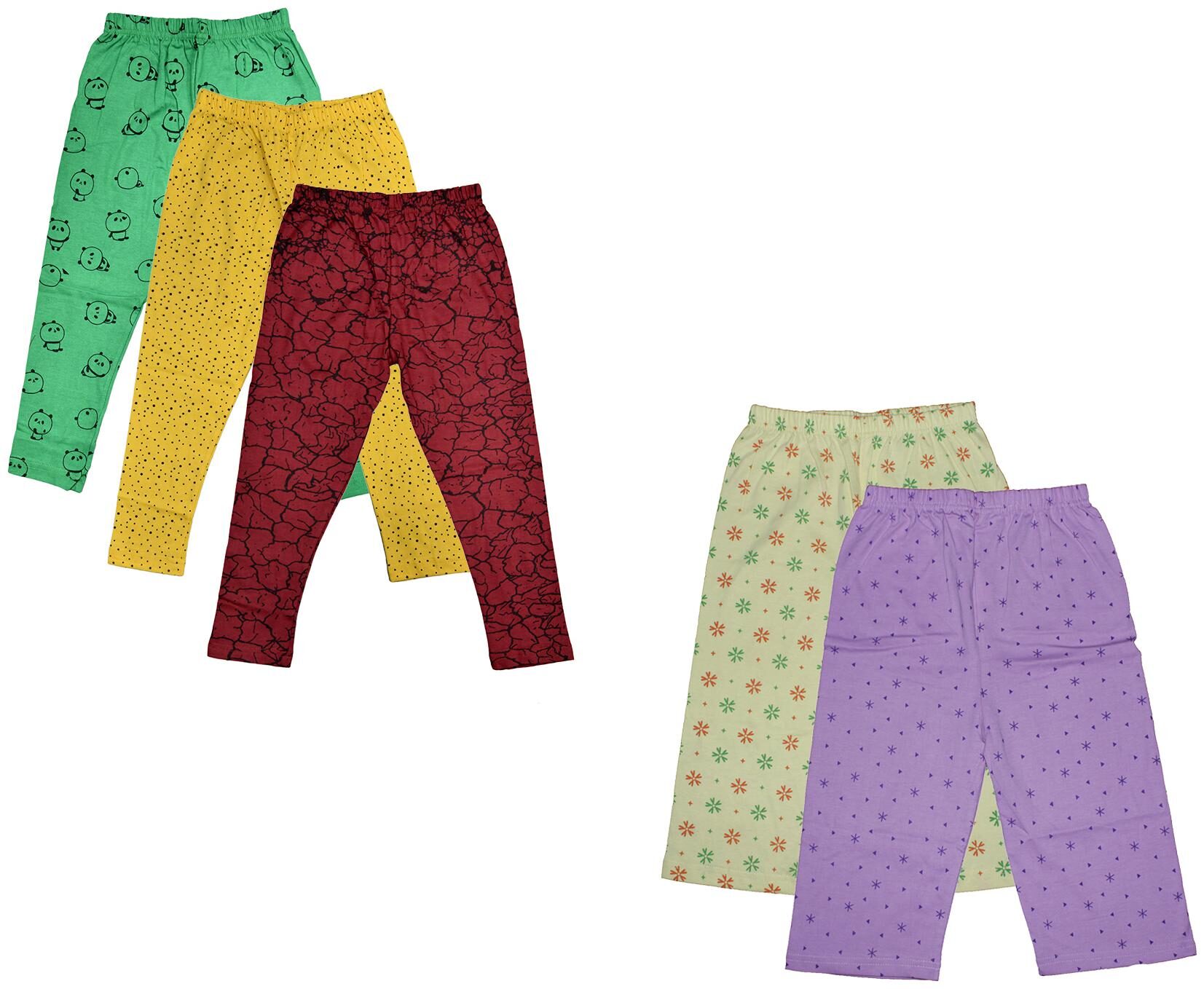 

Indiweaves Girl Cotton Printed Capri - Multi