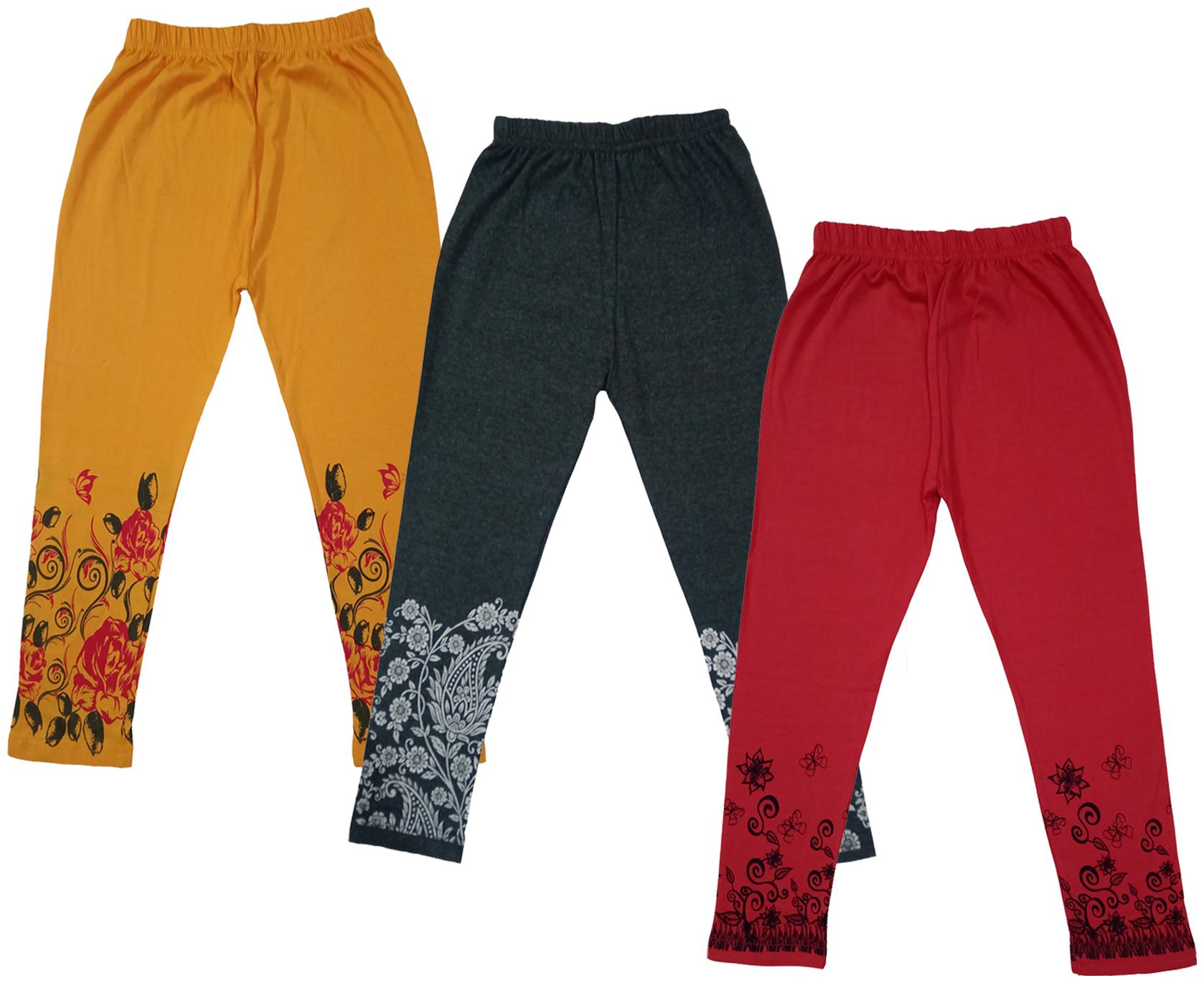 

Indiweaves Girl Cotton Printed Capri - Multi