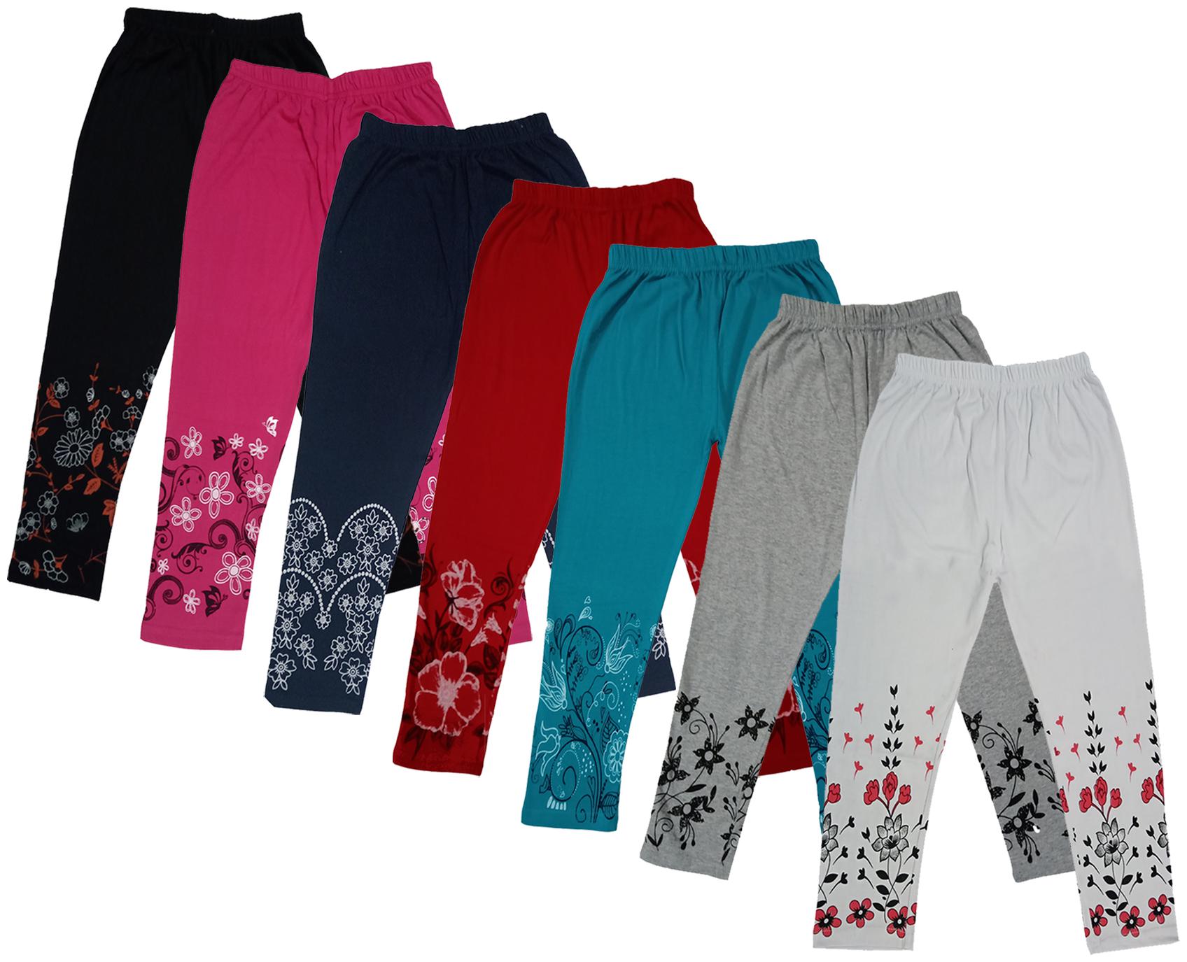 

Indiweaves Girl Cotton Printed Capri - Multi