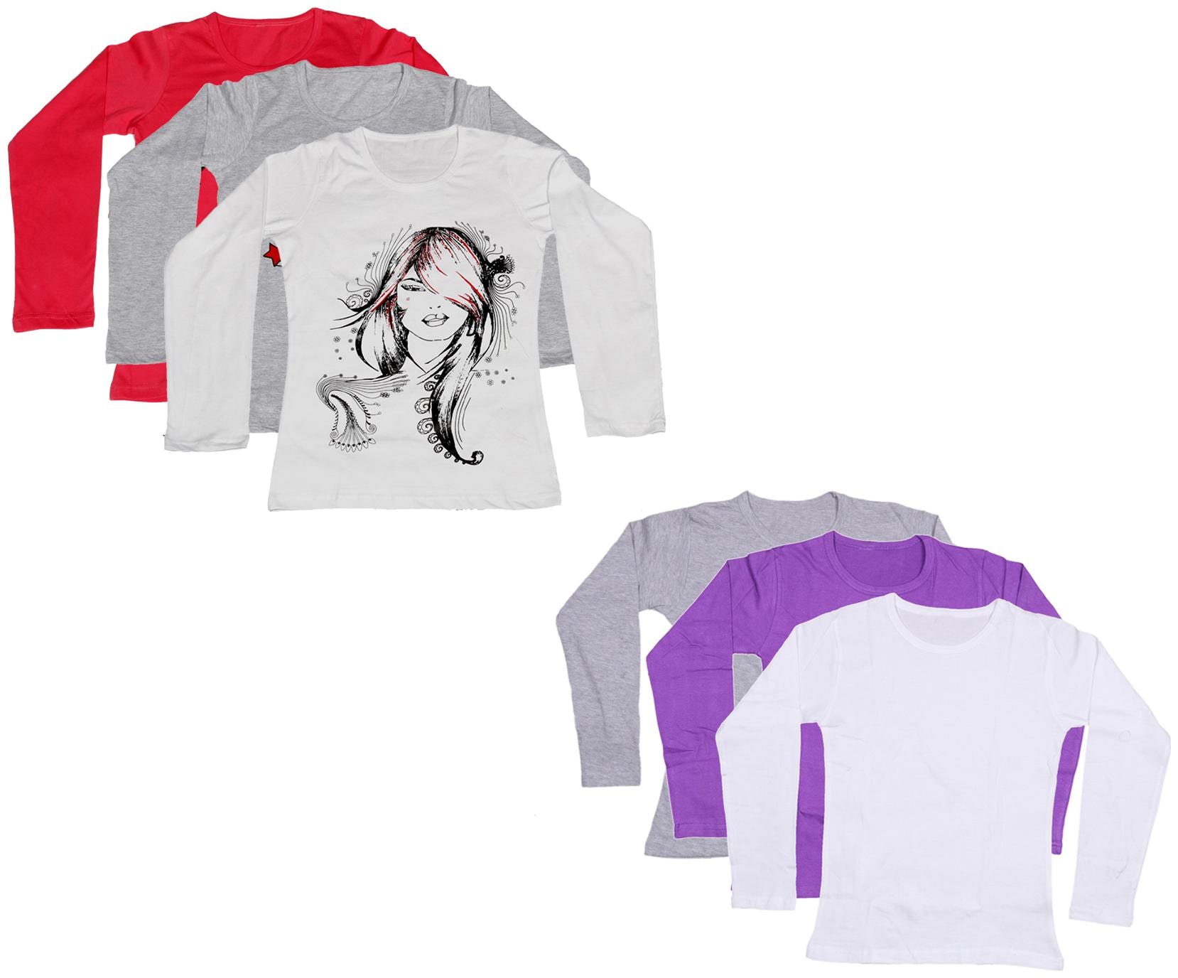 

Indiweaves Girl Cotton Printed T shirt - Multi