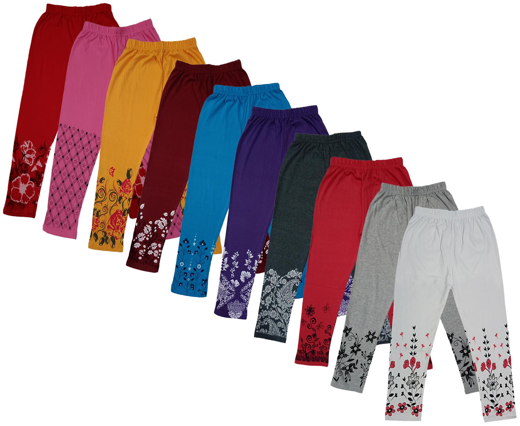 

Indiweaves Girl Cotton Printed Capri - Multi