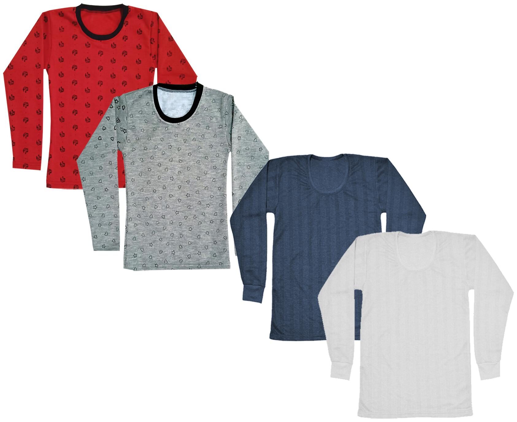 

Indiweaves Girl Wool Printed T shirt - Multi