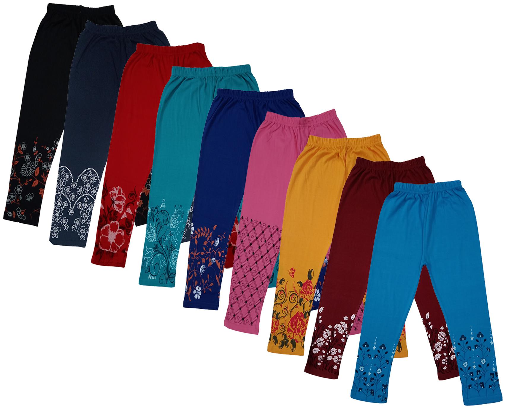 

Indiweaves Girl Cotton Printed Capri - Multi
