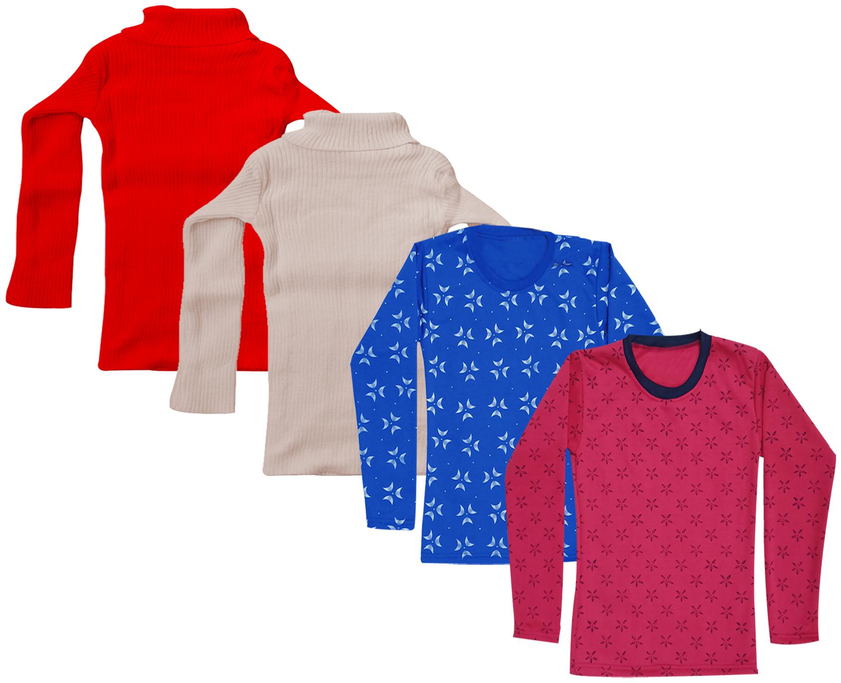 

Indiweaves Girl Wool Printed T shirt - Multi