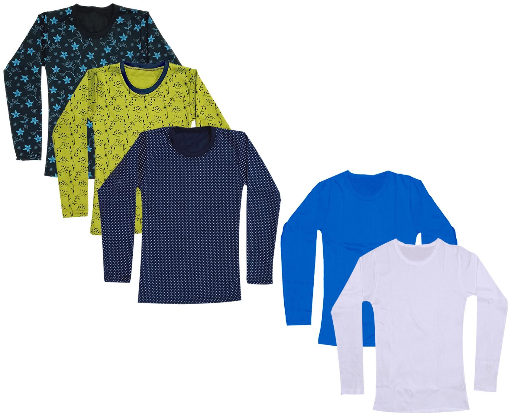 

Indiweaves Girl Cotton Printed T shirt - Multi