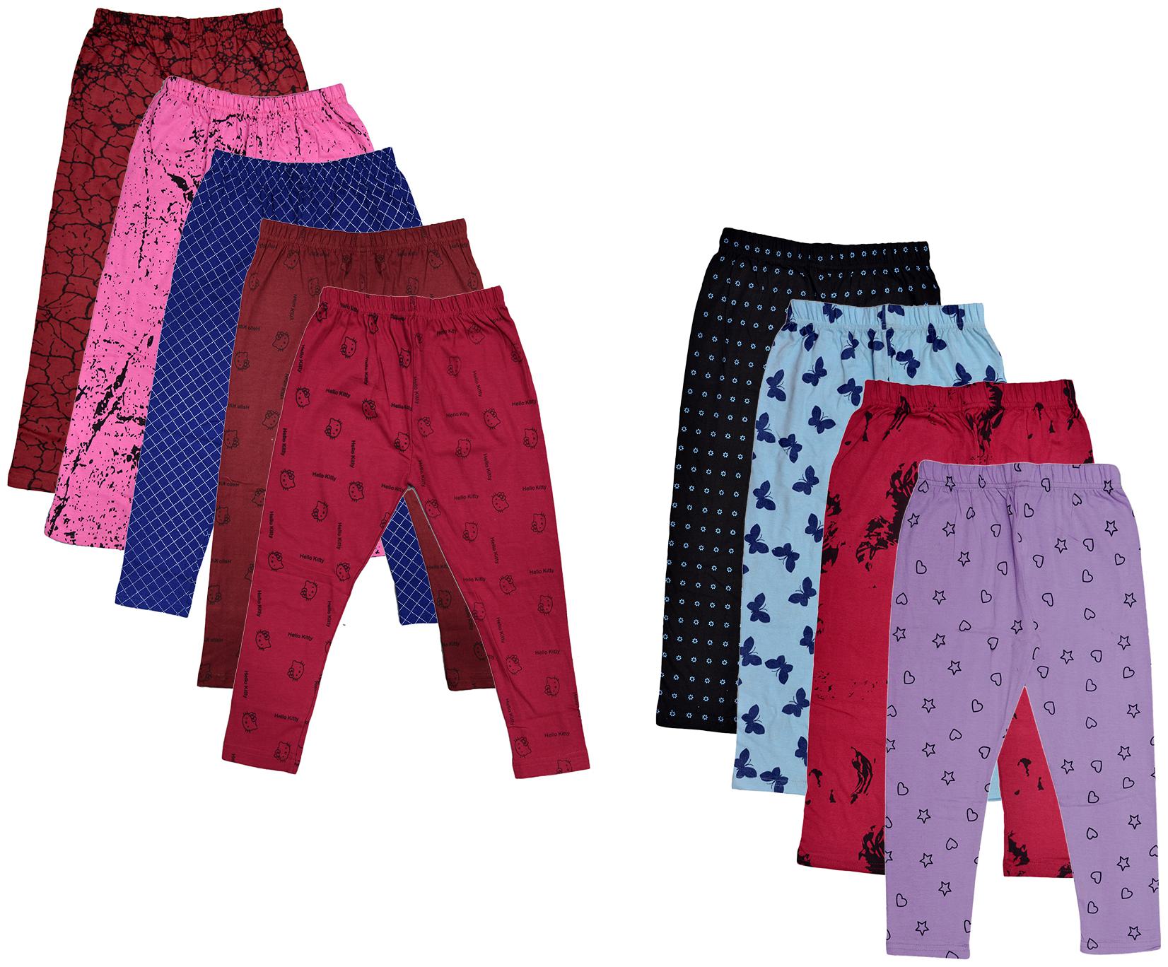 

Indiweaves Girl Cotton Printed Capri - Multi