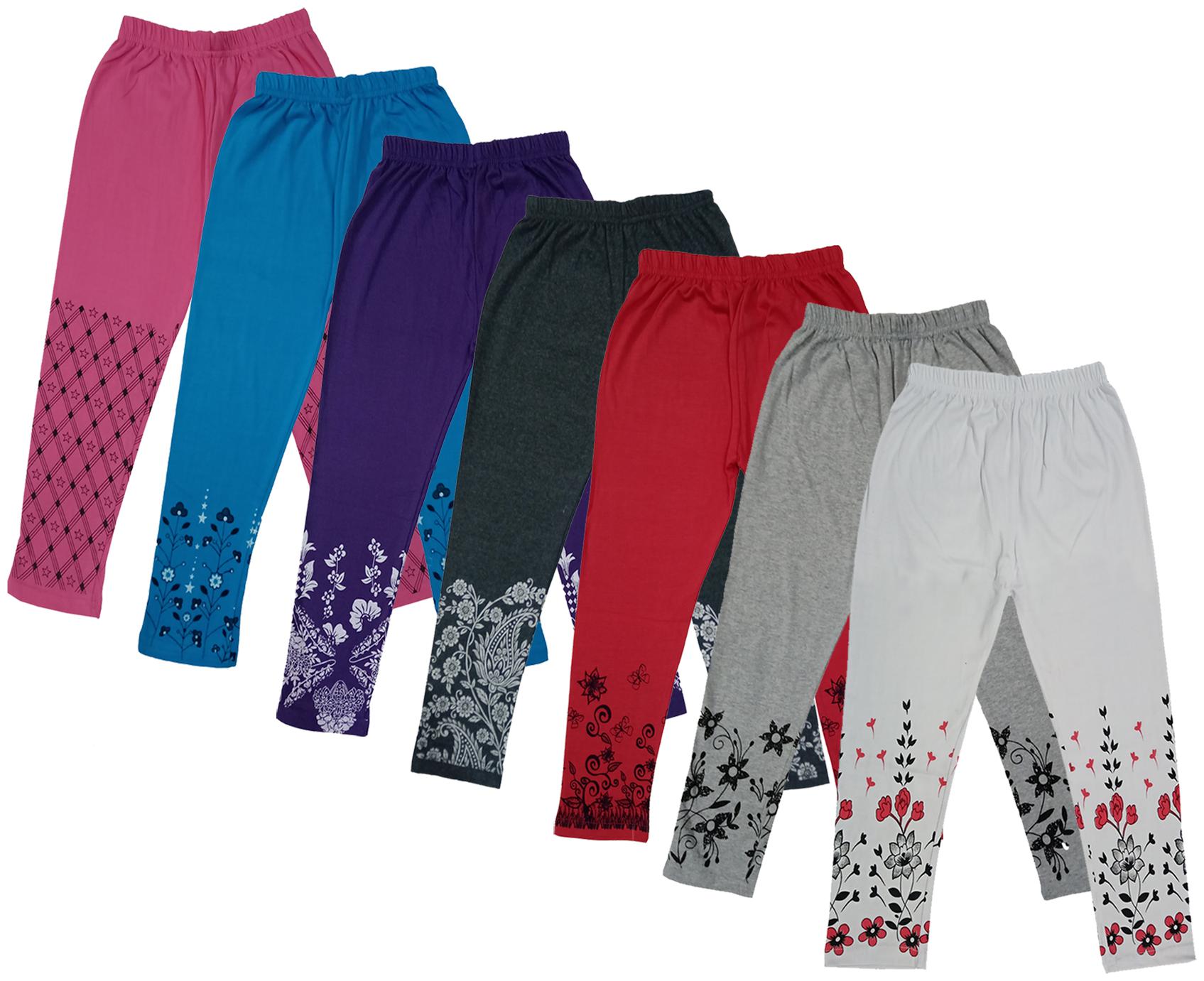 

Indiweaves Girl Cotton Printed Capri - Multi