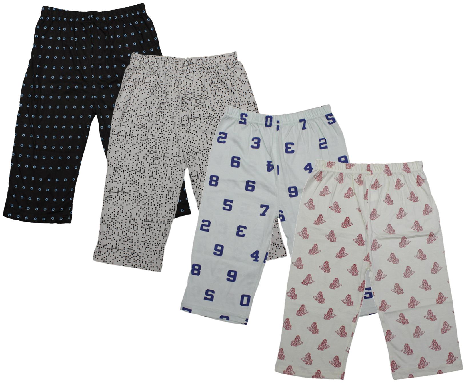 

Indiweaves Girl Cotton Printed Capri - Multi