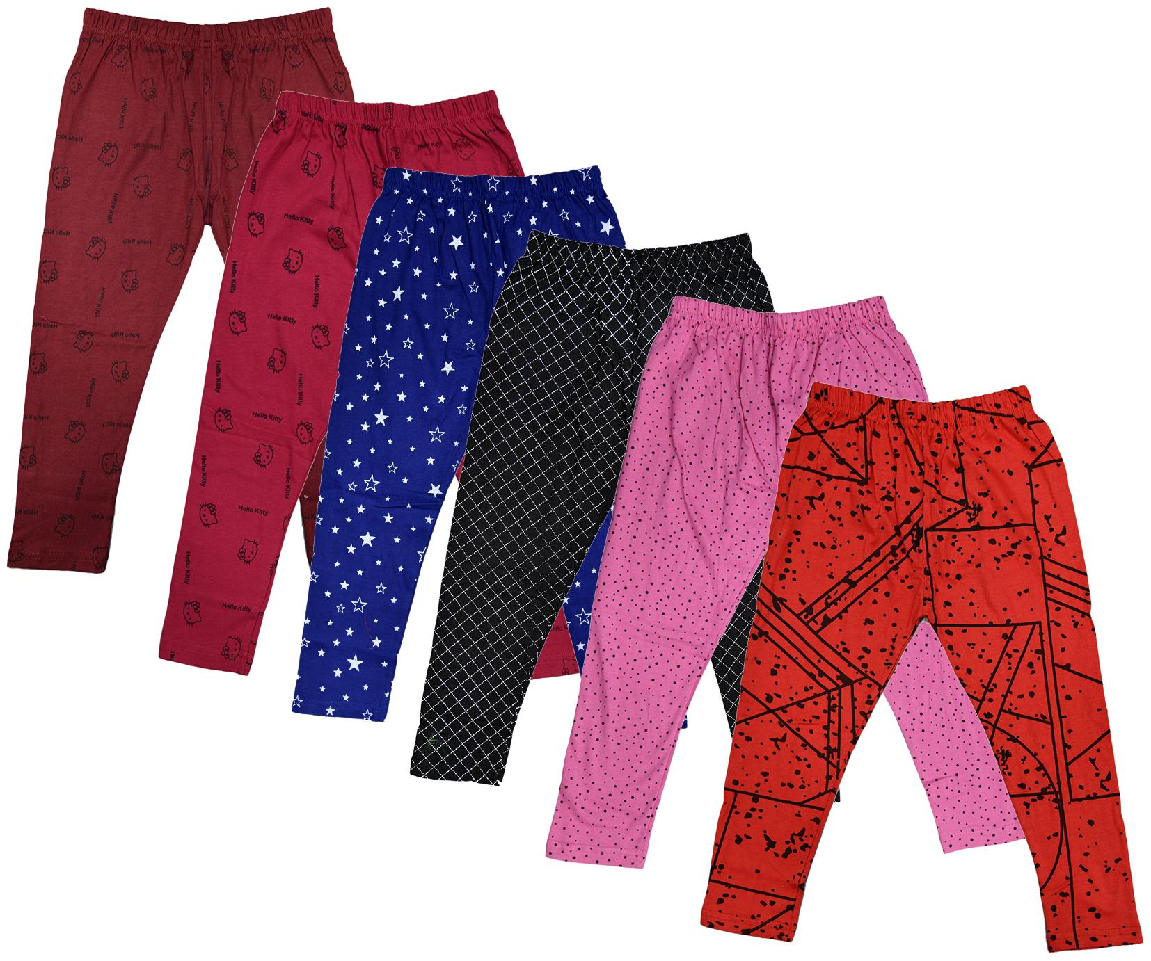 

Indiweaves Girl Cotton Printed Capri - Multi