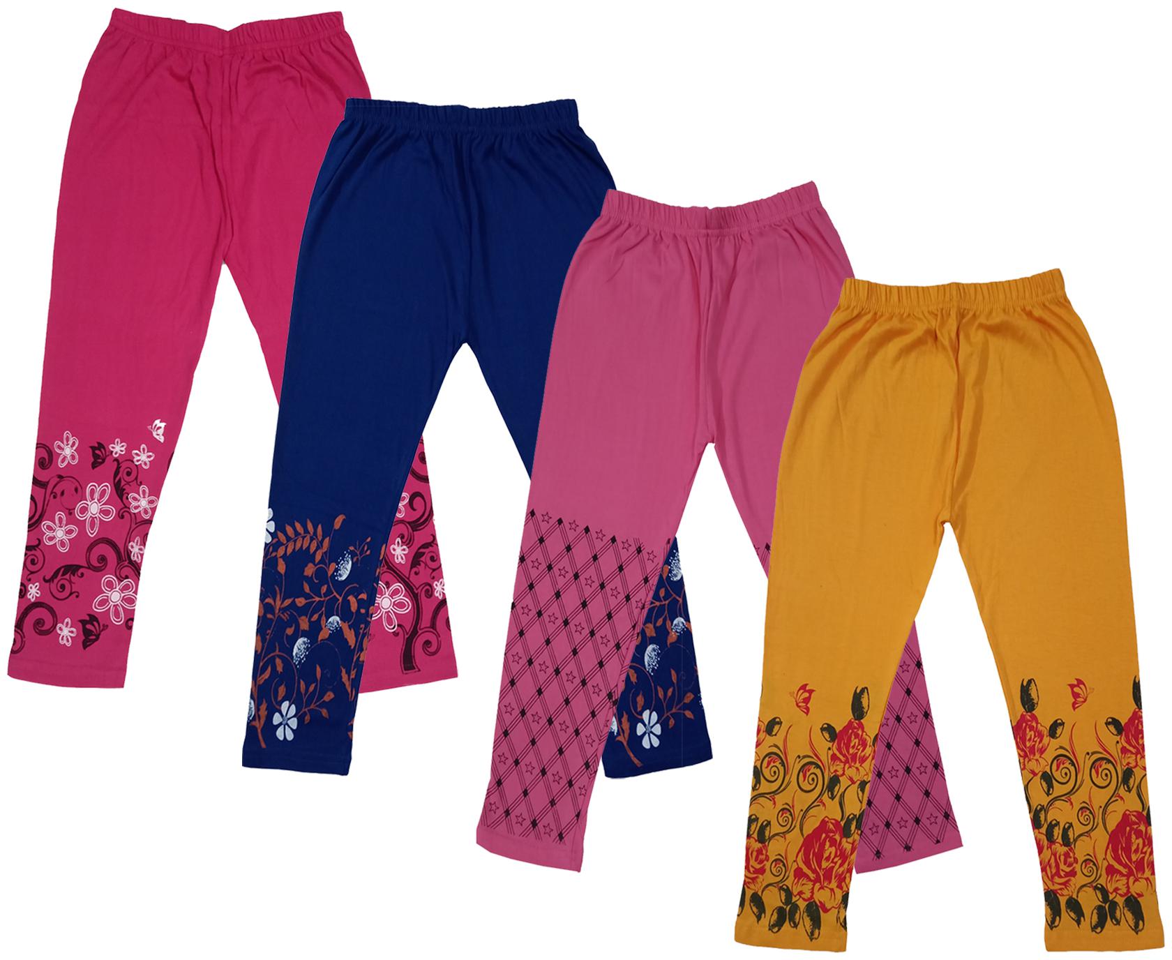 

Indiweaves Girl Cotton Printed Capri - Multi
