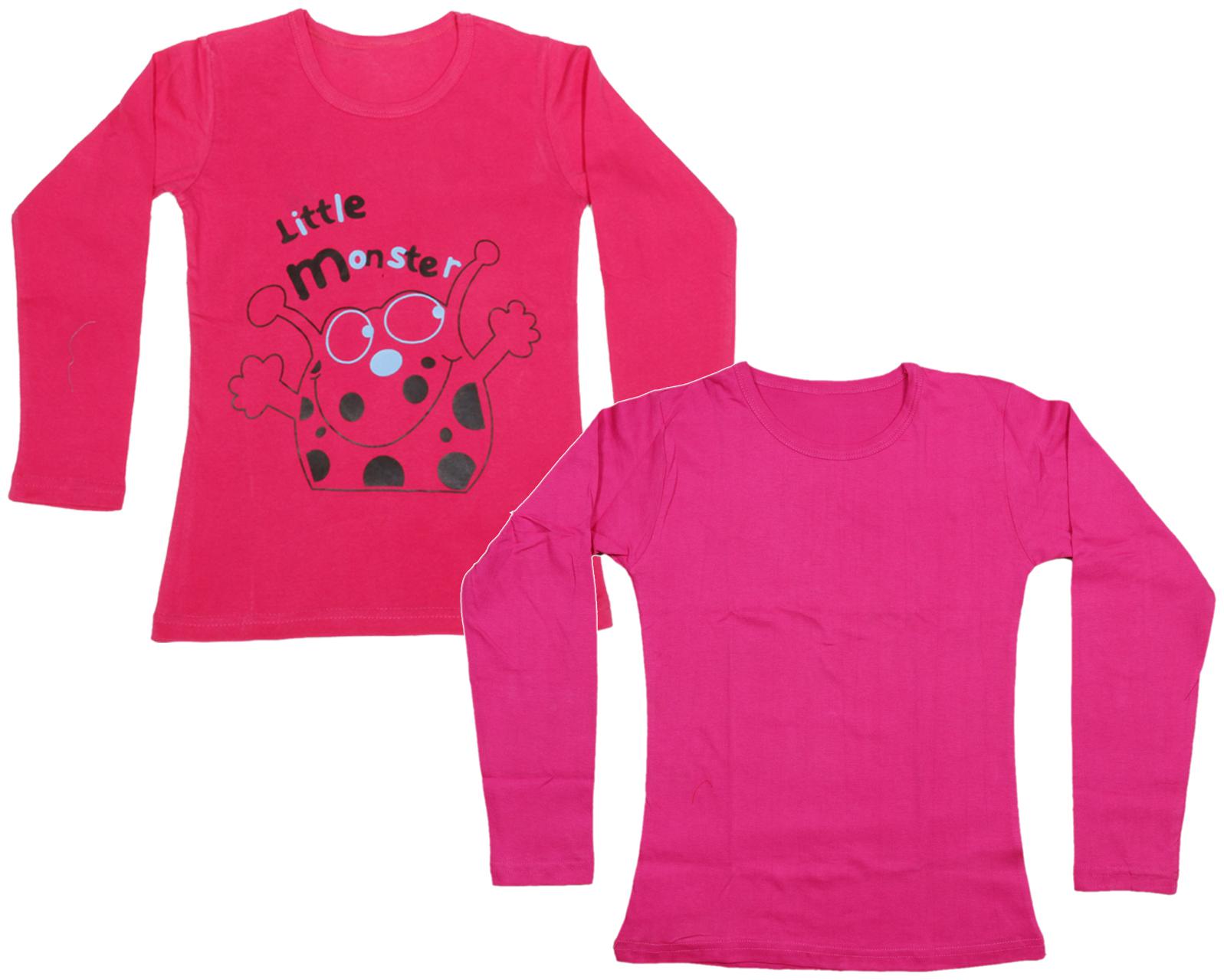 

Indiweaves Girl Cotton Printed T shirt - Red
