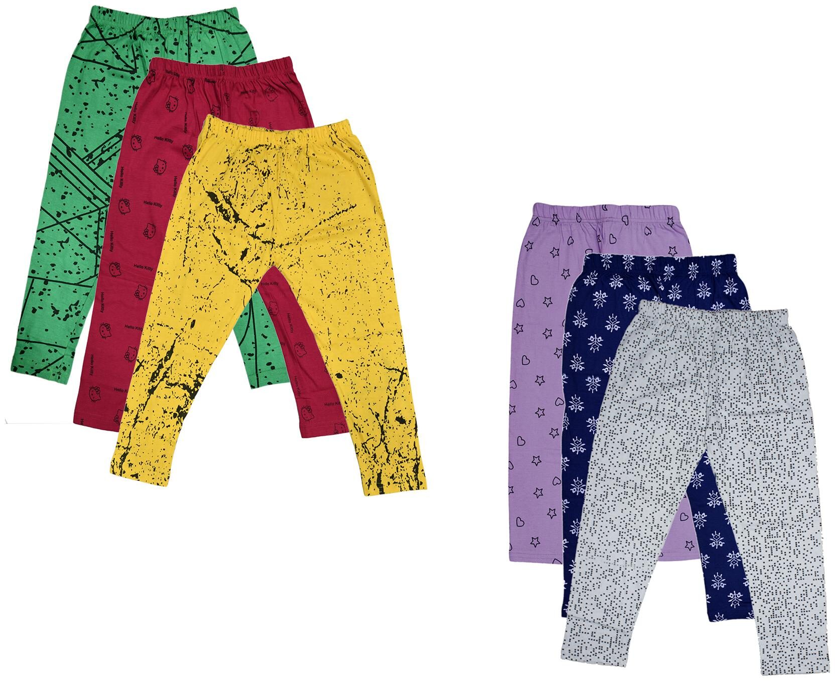 

Indiweaves Girl Cotton Printed Capri - Multi