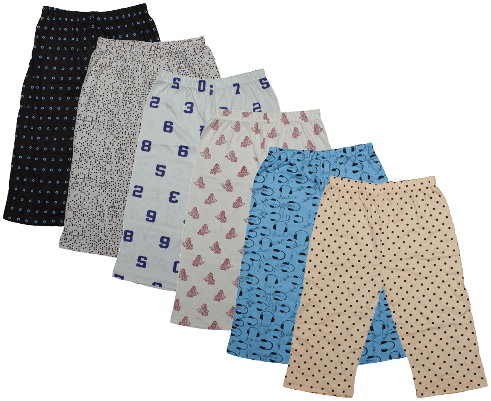 

Indiweaves Girl Cotton Printed Capri - Multi