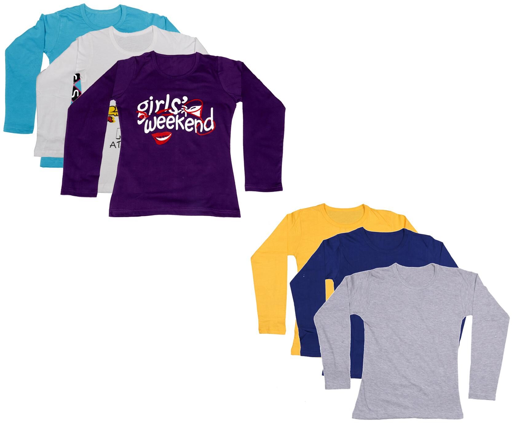 

Indiweaves Girl Cotton Printed T shirt - Multi