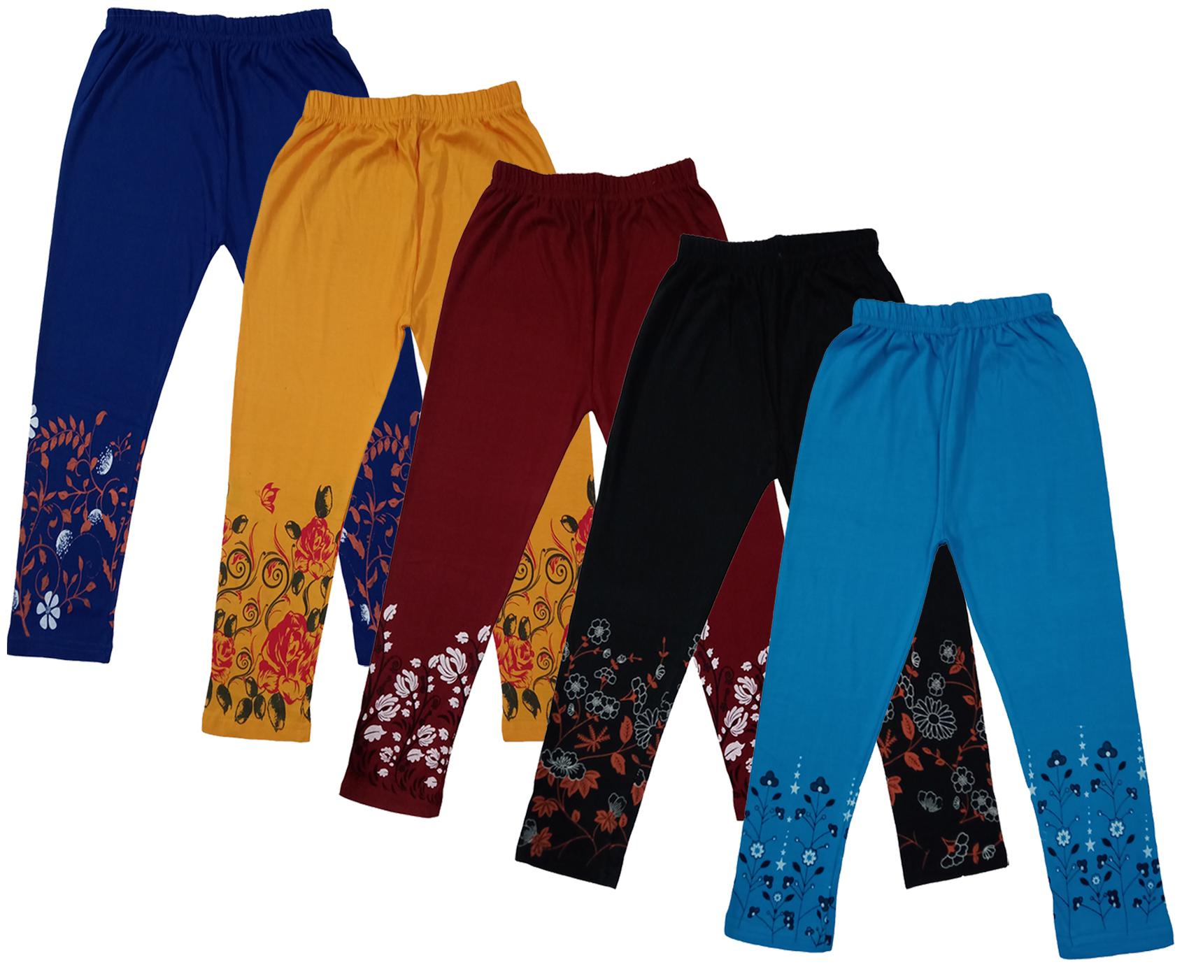 

Indiweaves Girl Cotton Printed Capri - Multi